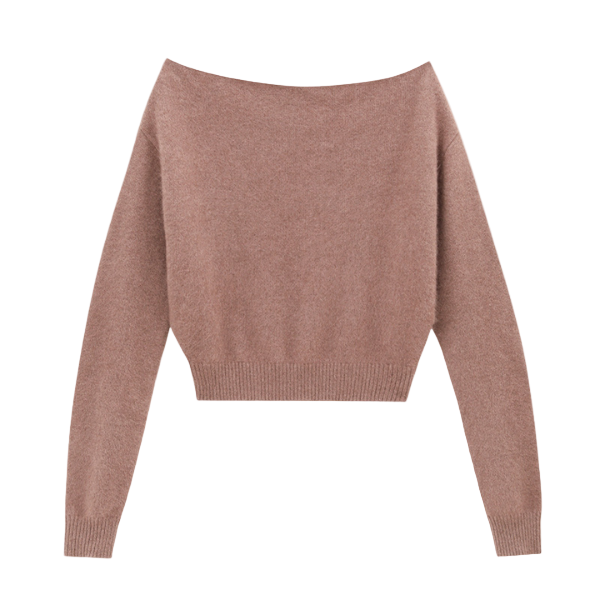 The Lucerne One-Shoulder Sweater