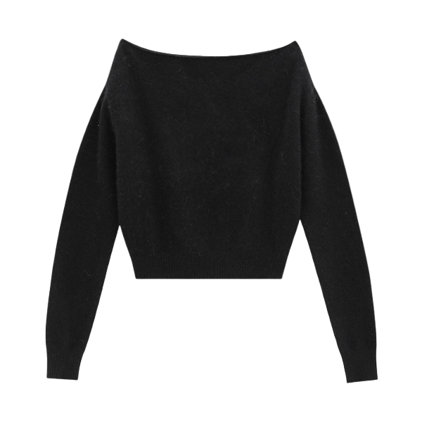 The Lucerne One-Shoulder Sweater