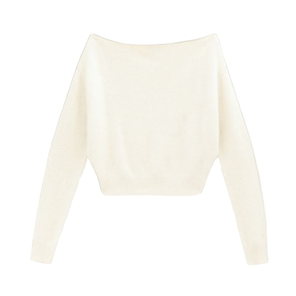 The Lucerne One-Shoulder Sweater