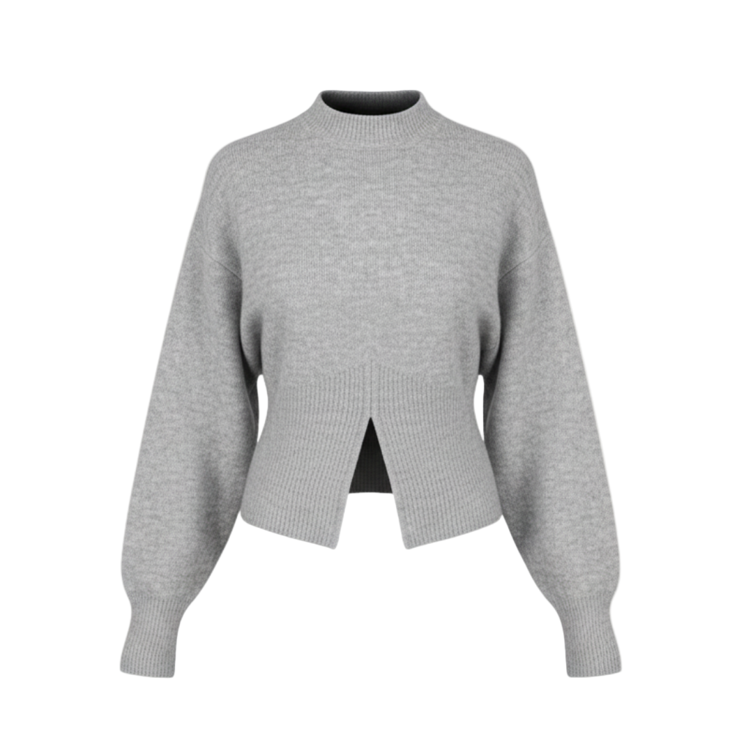 The Elara Split Hem Knit Jumper