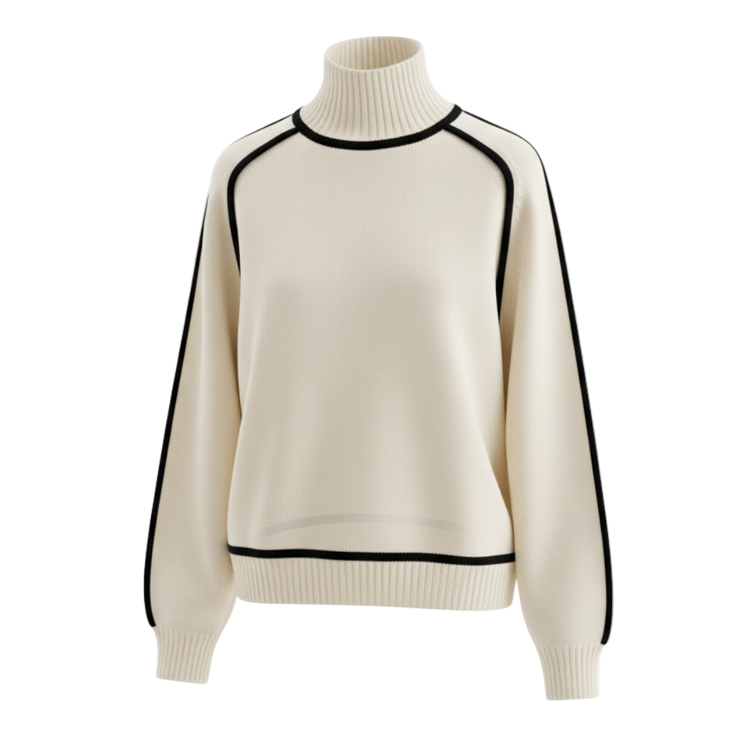 The Verona Long Sleeve Turtleneck Sweater