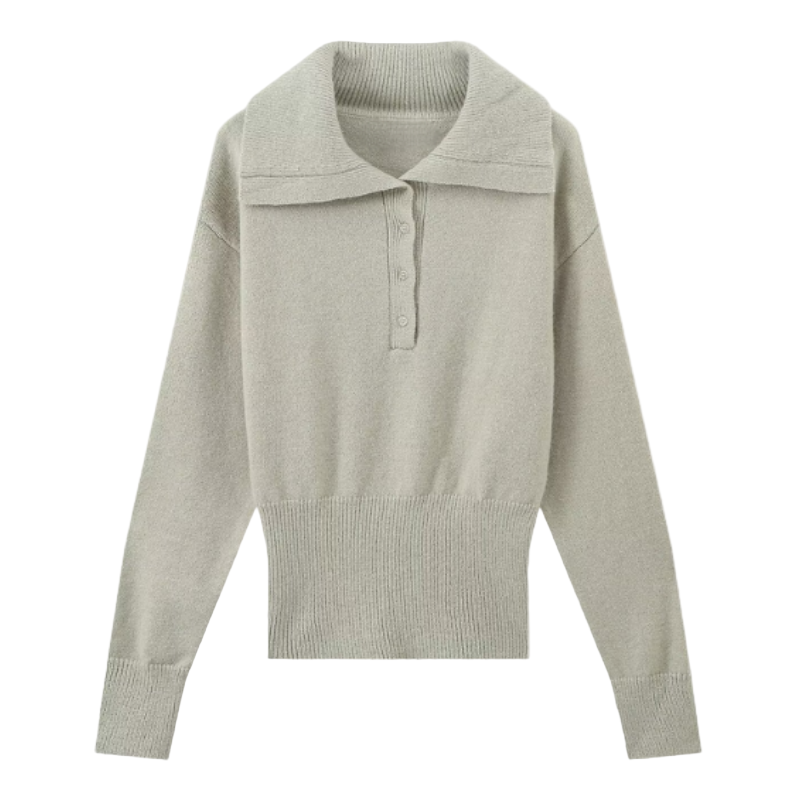 The Geneva Polo Knit Sweater