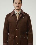 British Retro Jacket Cotton Corduroy