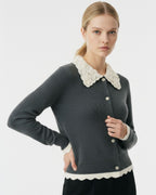 Rihanna Cashmere Cardigan Coat Jacket