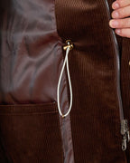 British Retro Jacket Cotton Corduroy