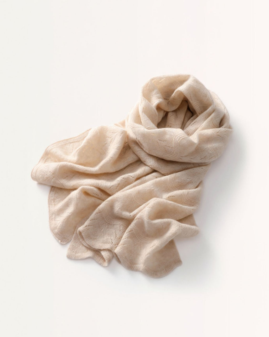 Cashmere Scarf Woman Knitted