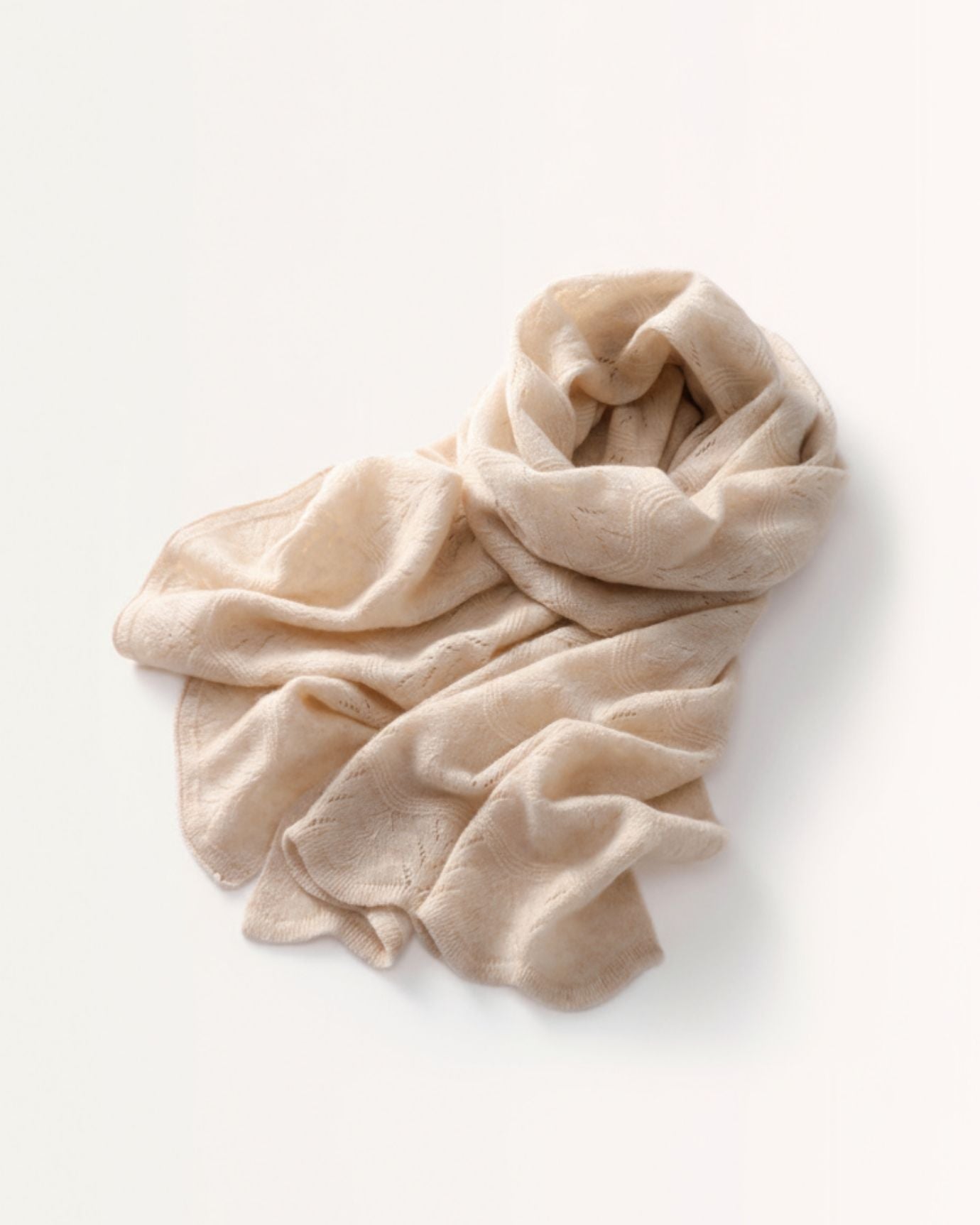 Cashmere Scarf Woman Knitted