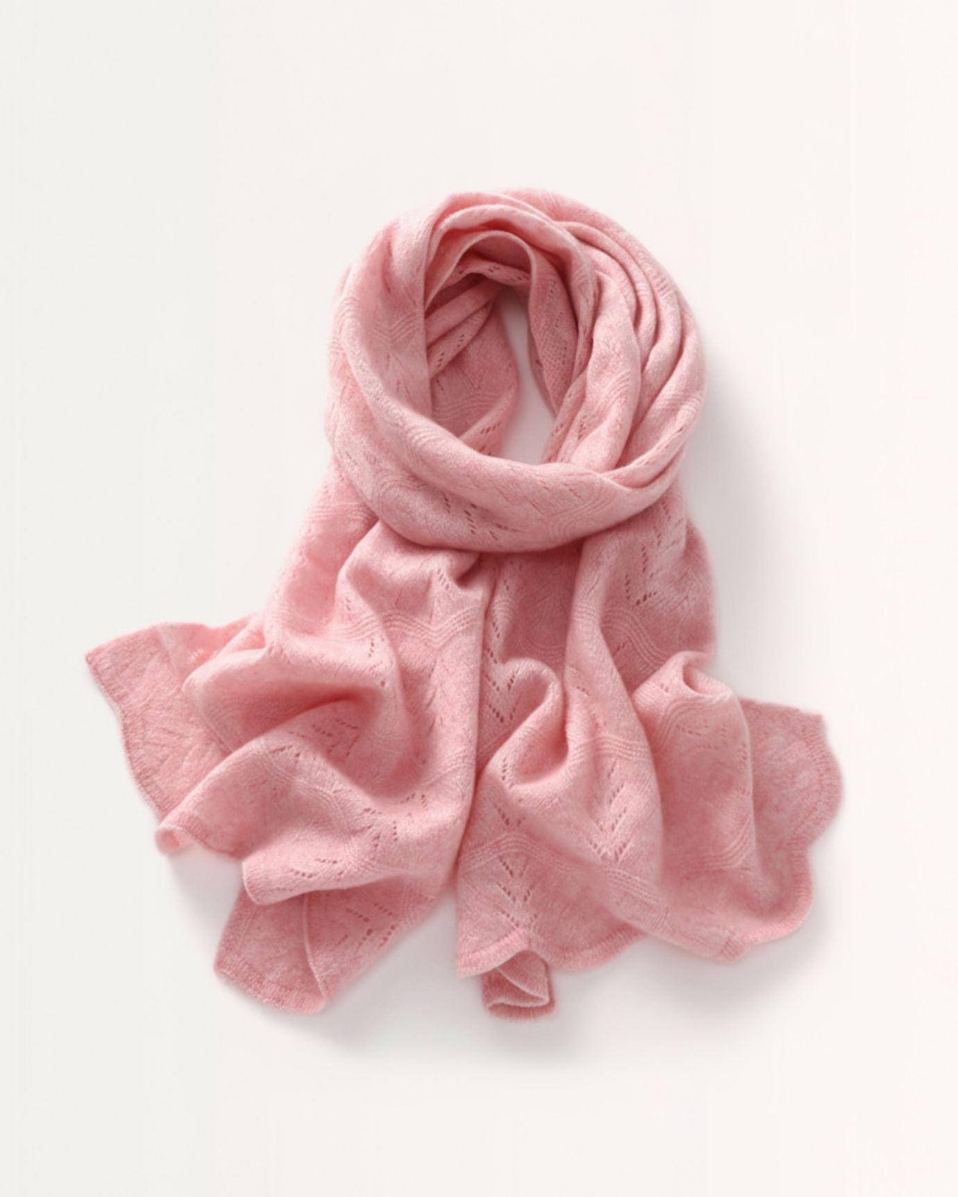 Cashmere Scarf Woman Knitted