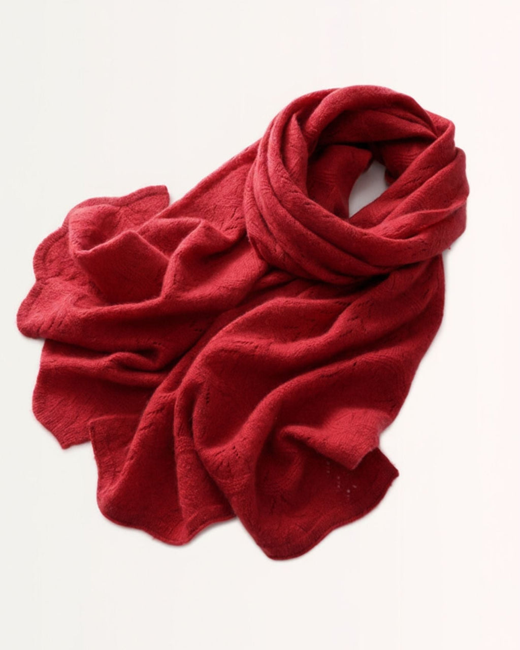 Cashmere Scarf Woman Knitted