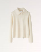Cashmere Sweater Jacket Baroque Pearl