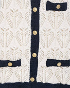 Old Money Jacquard Mesh Vest