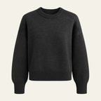 The Edlyn Ribbed Trim Sweater