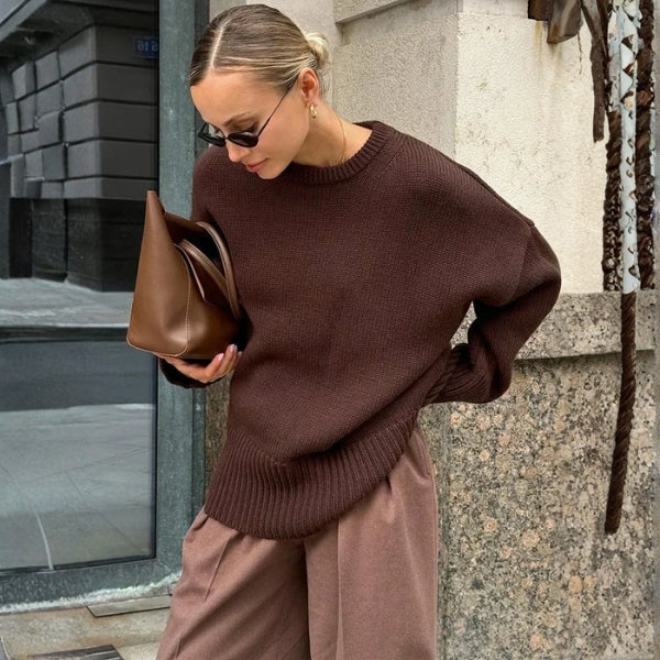 The Oslo Oversized Knit Sweater