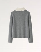 Cashmere Sweater Jacket Baroque Pearl