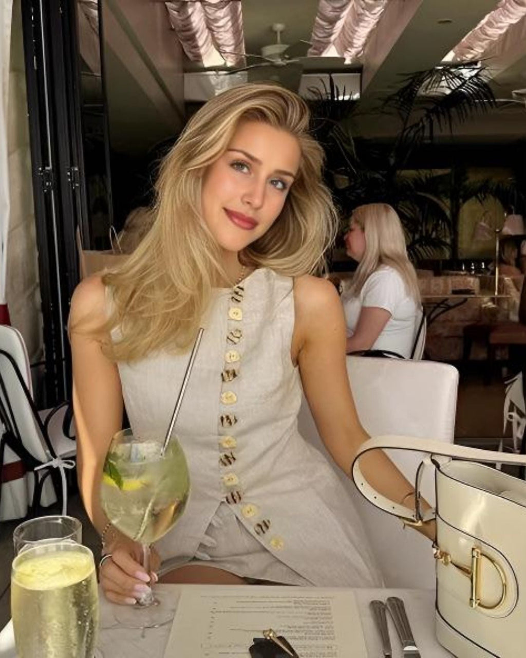 Apricot Linen Blend Blest