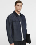 Denim Blue Jacket American Style