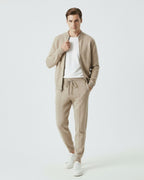 Wool & Cashmere Set Jacket & Pants Smart Casual