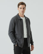 Retro Cardigan Jacket Cashmere & Wool Blend