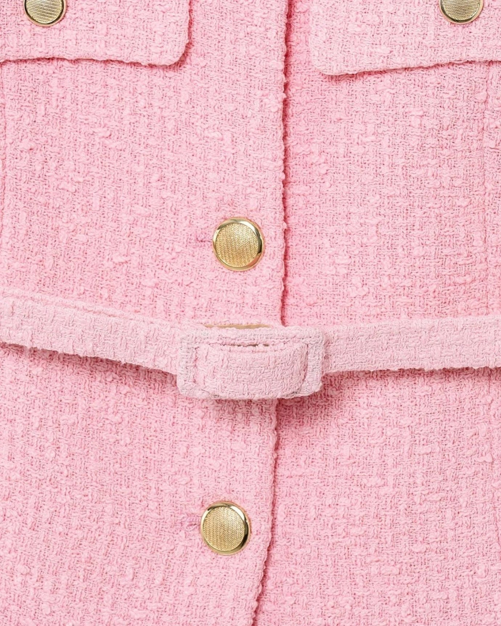 Lucy Pink Textured Vest Shirt