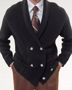 Heavyweight Cardigan knitted jacket
