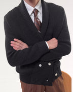 Heavyweight Cardigan knitted jacket