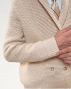 Heavyweight Cardigan knitted jacket
