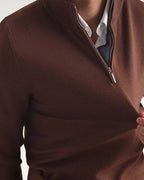 Business Casual Sweater Zipper