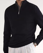 Business Casual Sweater Zipper