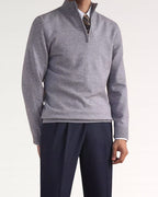 Business Casual Sweater Zipper