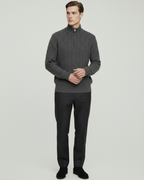 Portofino Sweater 100% Cashmere Zipper