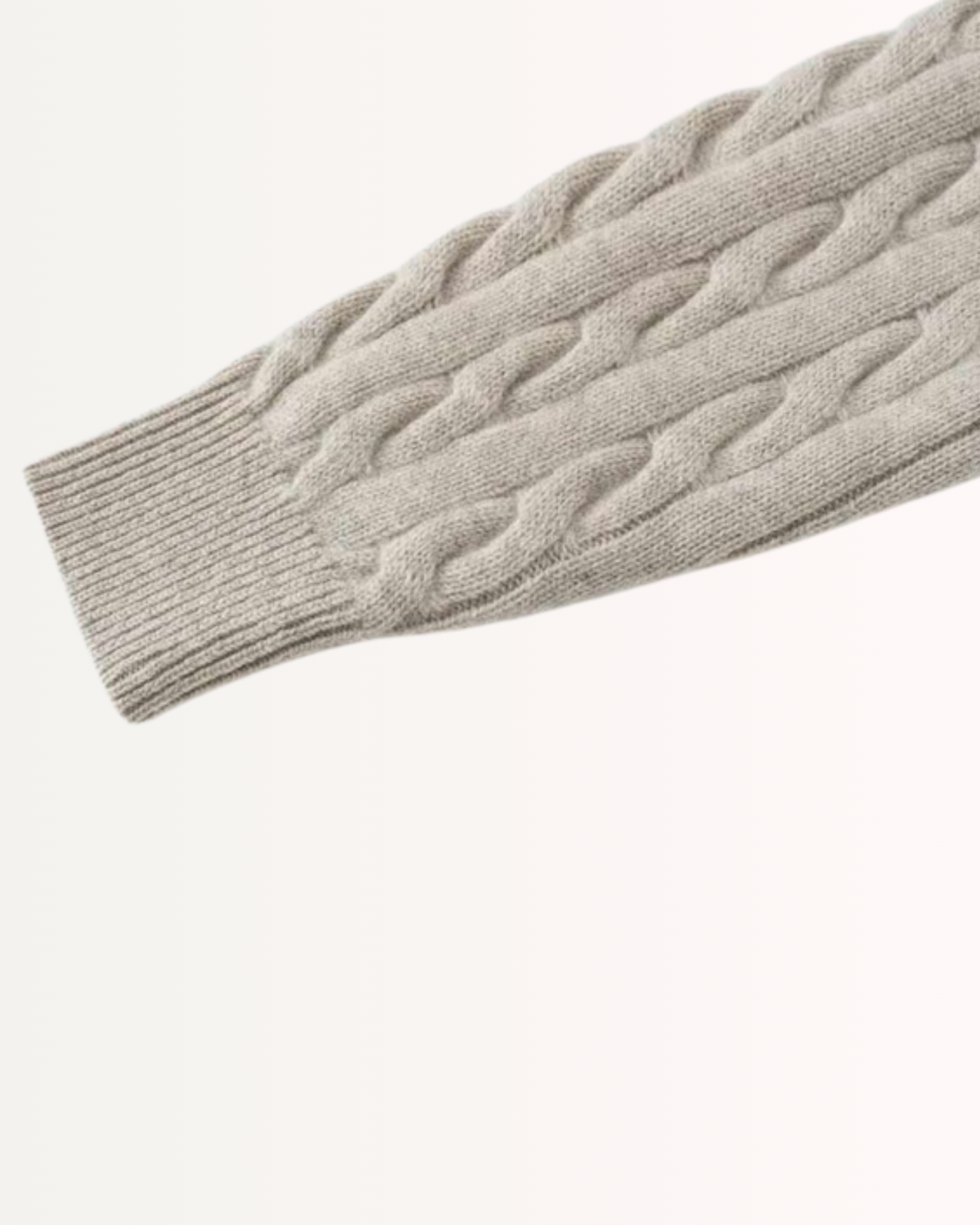 Portofino Sweater 100% Cashmere Zipper