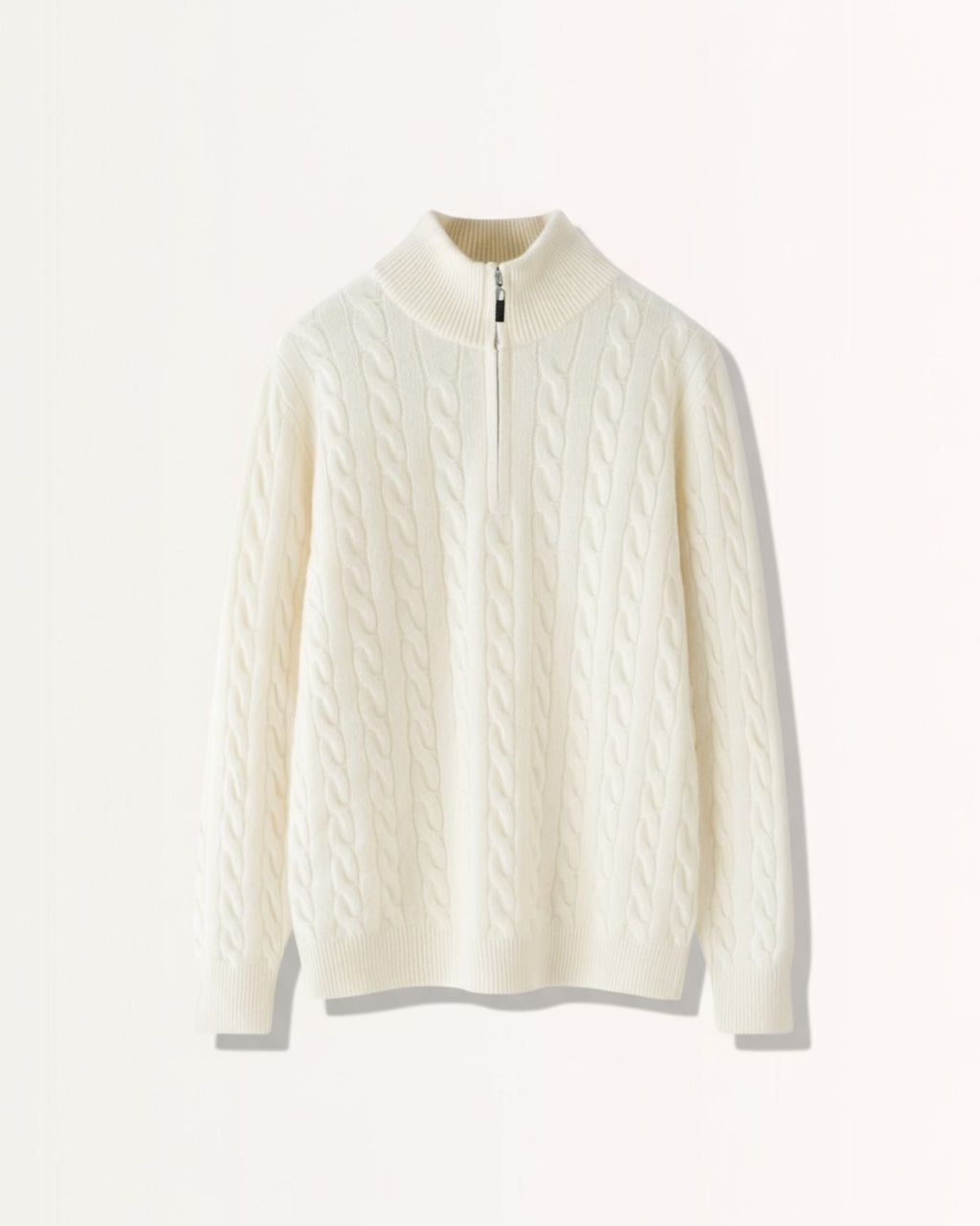 Portofino Sweater 100% Cashmere Zipper