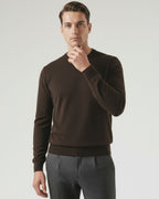 Mulberry Silk Wool Sweater Shirt