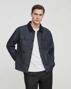 Denim Blue Jacket American Style