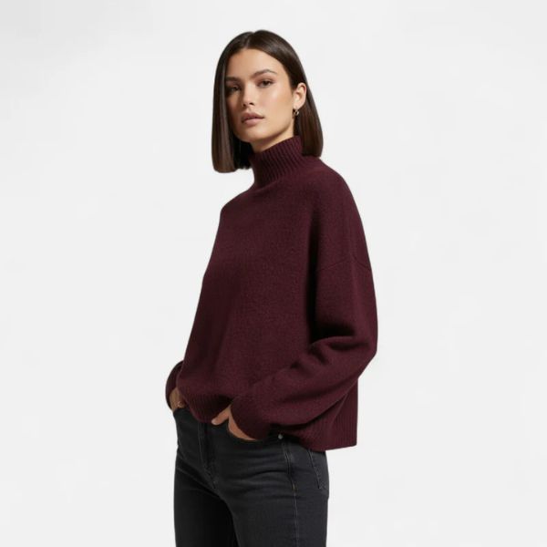 The Vienna Wool Turtleneck Sweater