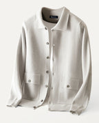 Retro Cardigan Jacket Cashmere & Wool Blend