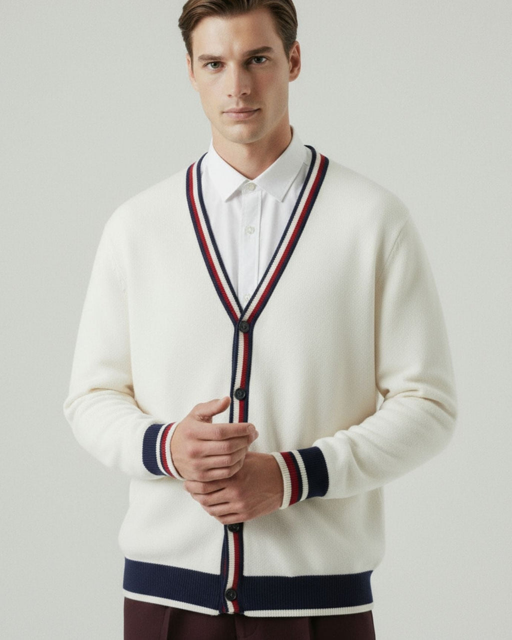 Old Money Wool Cashmere Blend Blazer Jacket