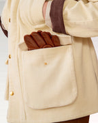 British Retro Jacket Cotton Corduroy