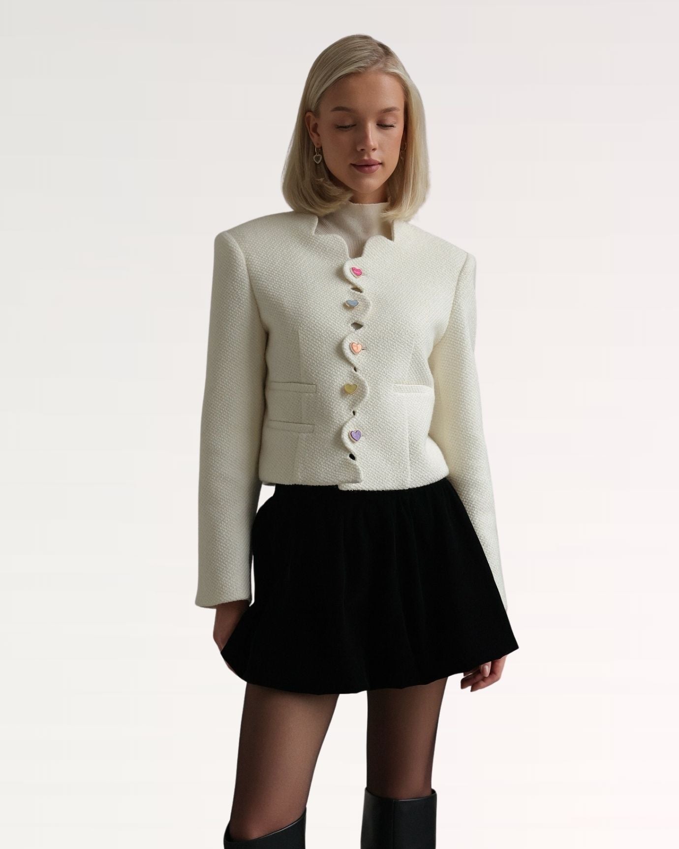 Lovau Heart Round Jacket