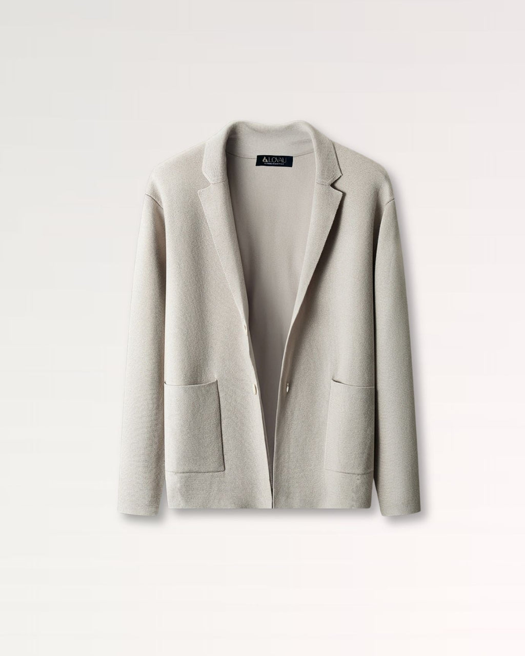 Lovau Cardigan Blazer Wool Cashmere Blend