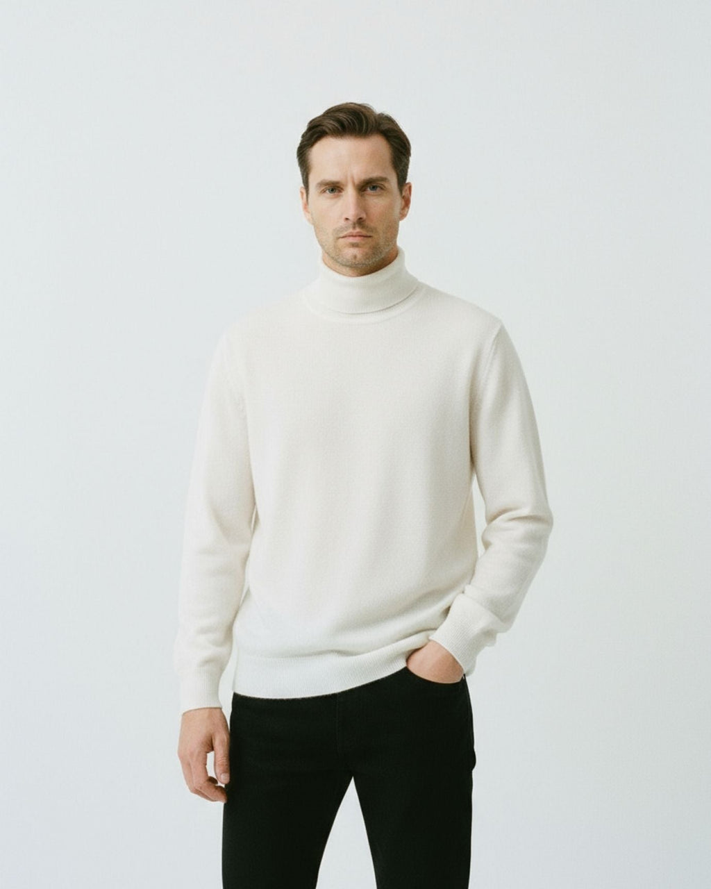 Cashmere Turtleneck Sweater