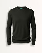 Mulberry Silk Wool Sweater Shirt