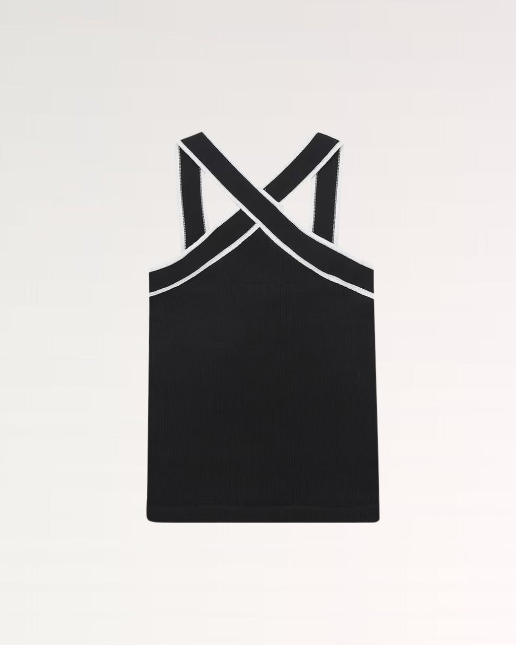Contrast Strap Top Vest