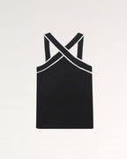 Contrast Strap Top Vest