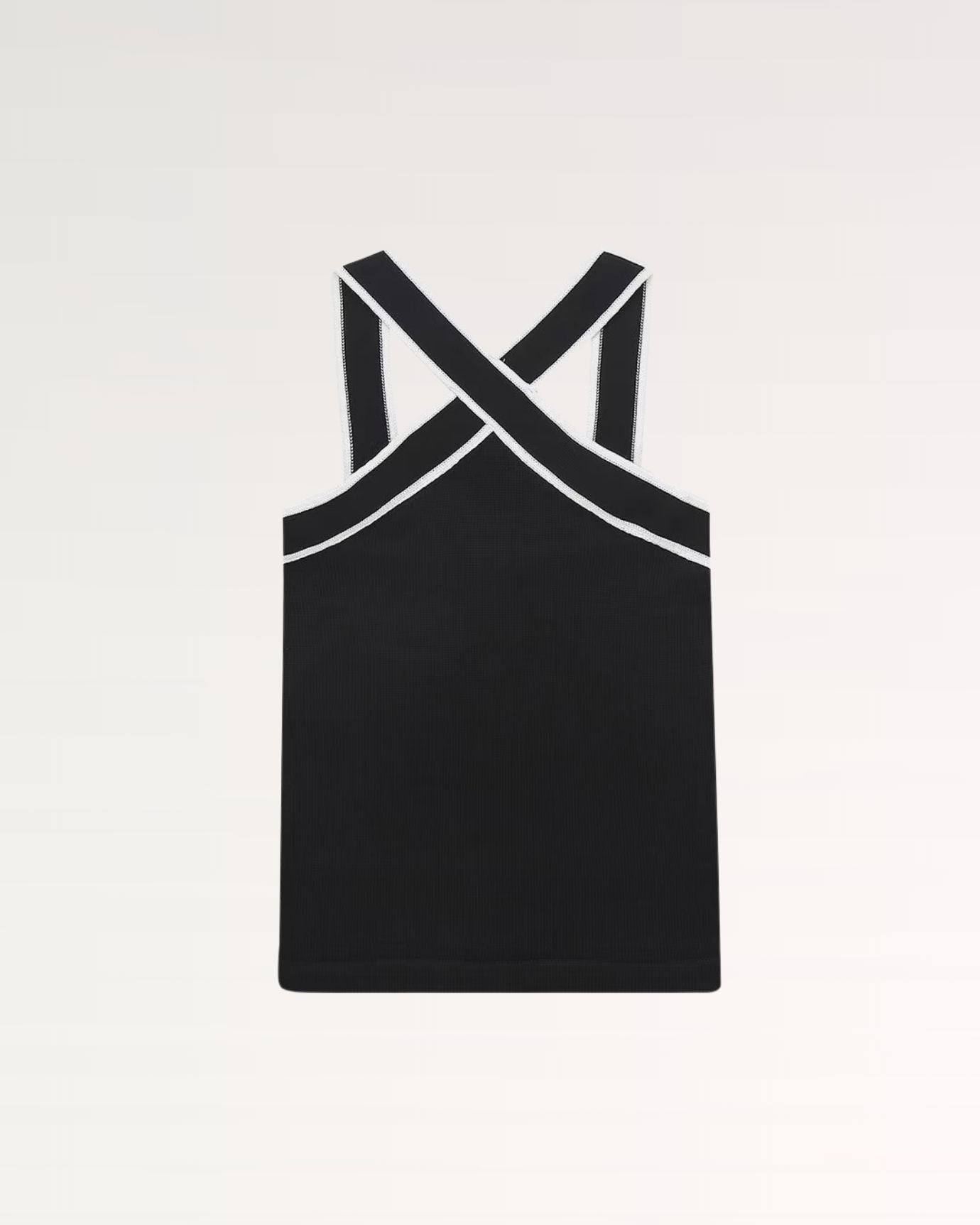 Contrast Strap Top Vest