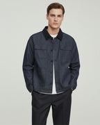 Denim Blue Jacket American Style