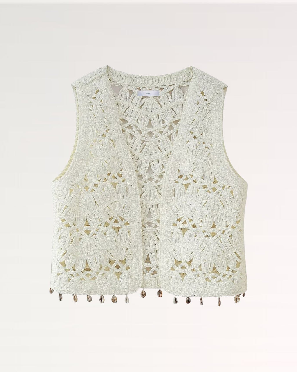 White Summer Vest