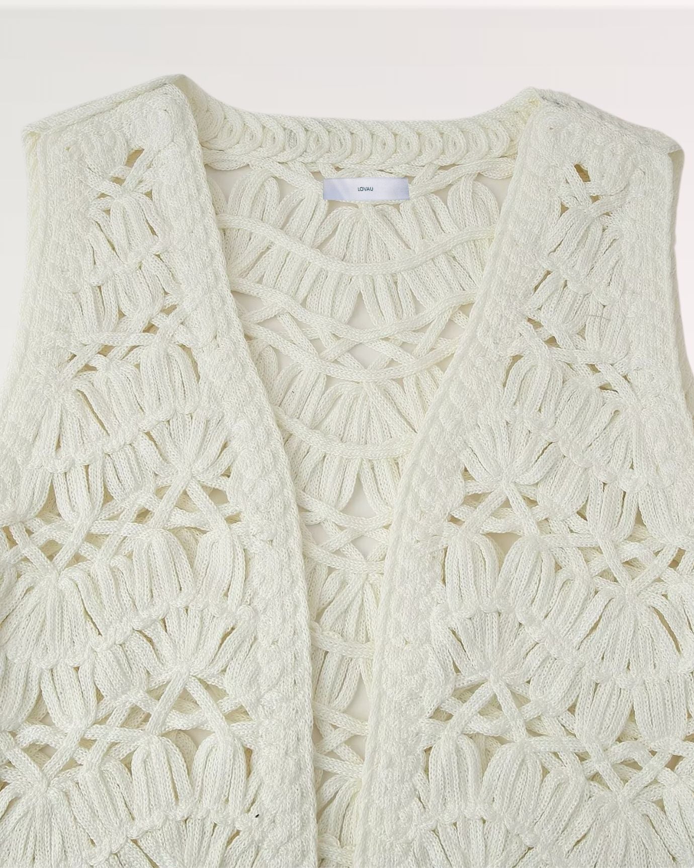 White Summer Vest