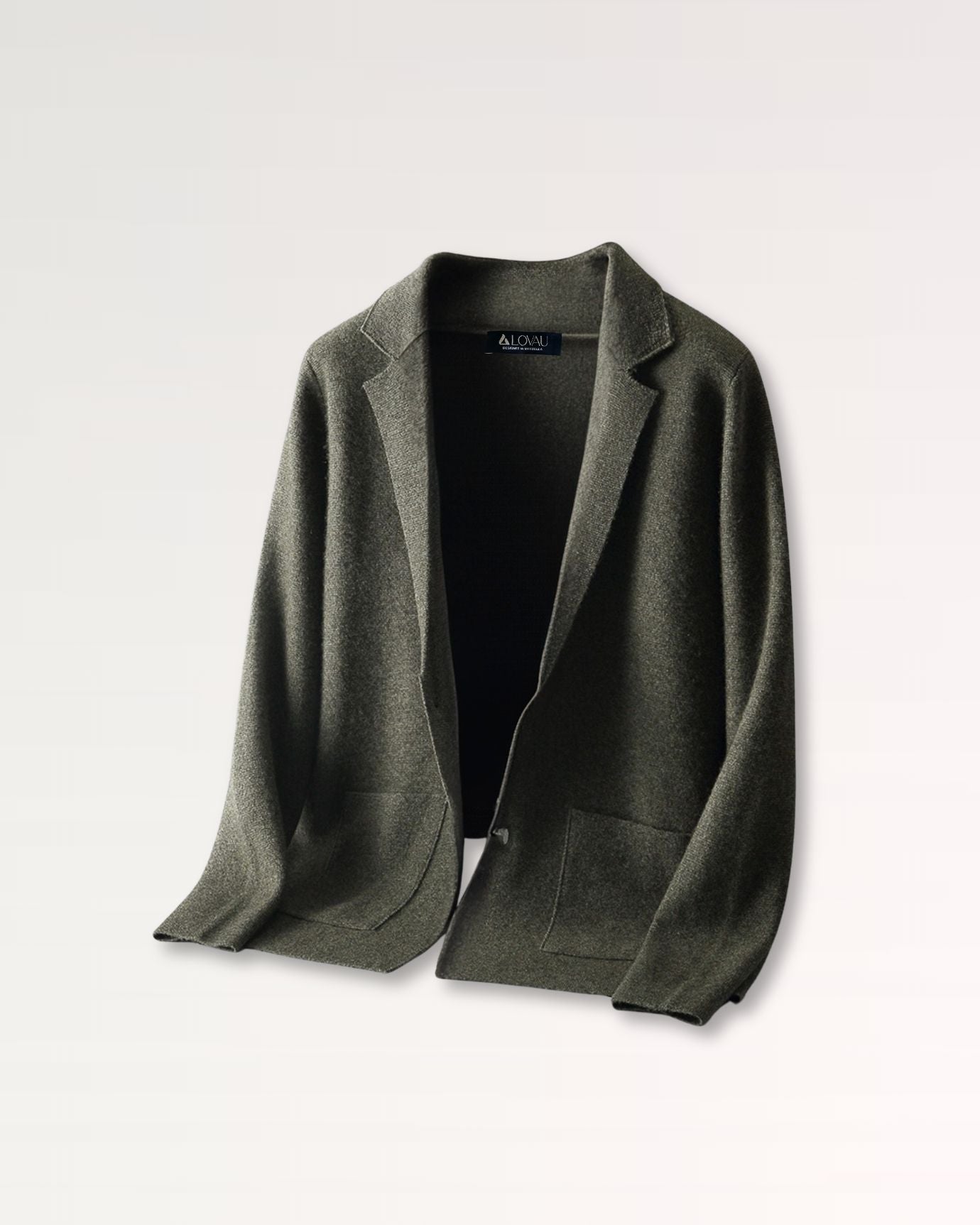 Lovau Cardigan Blazer Wool Cashmere Blend