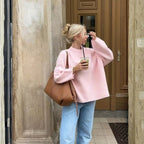The Edlyn Ribbed Trim Sweater